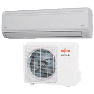 wall-mounted Fujitsu air conditioner